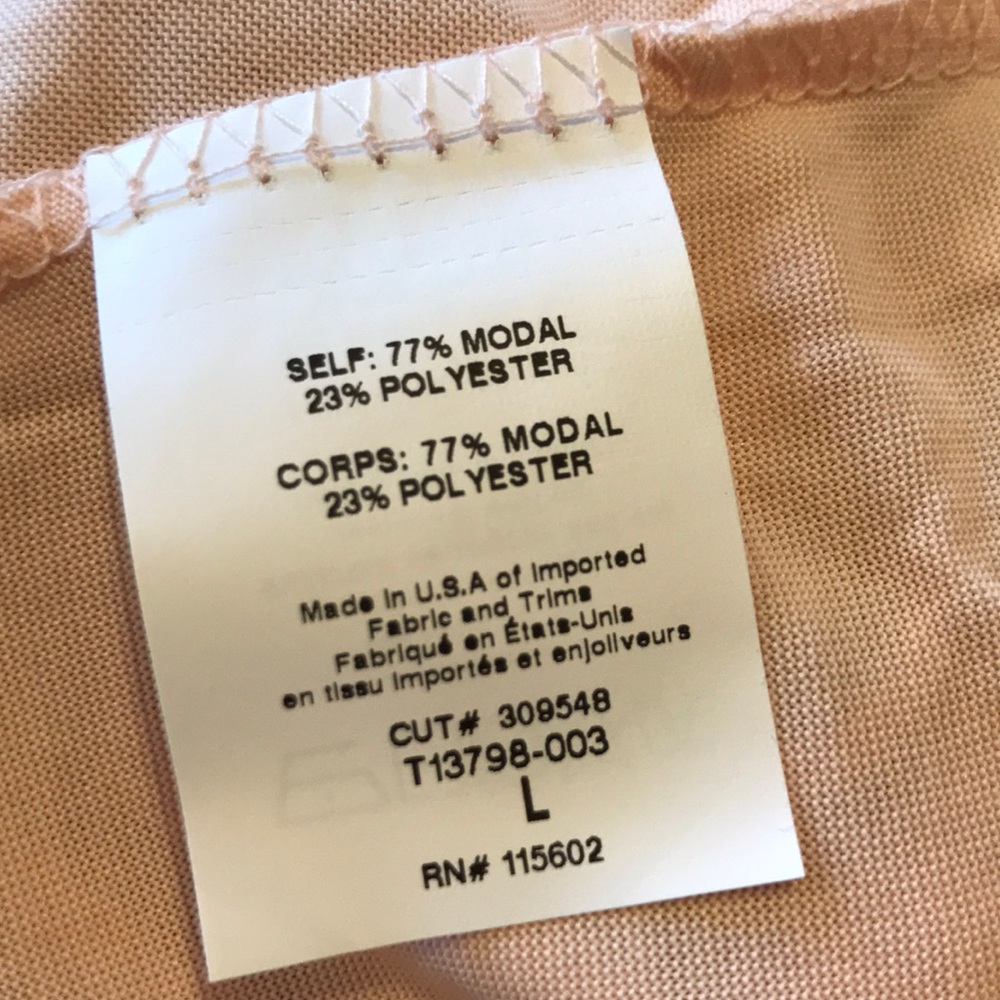 Lush surplice hi-lo blush pink blouse NWT - Picture 3 of 5